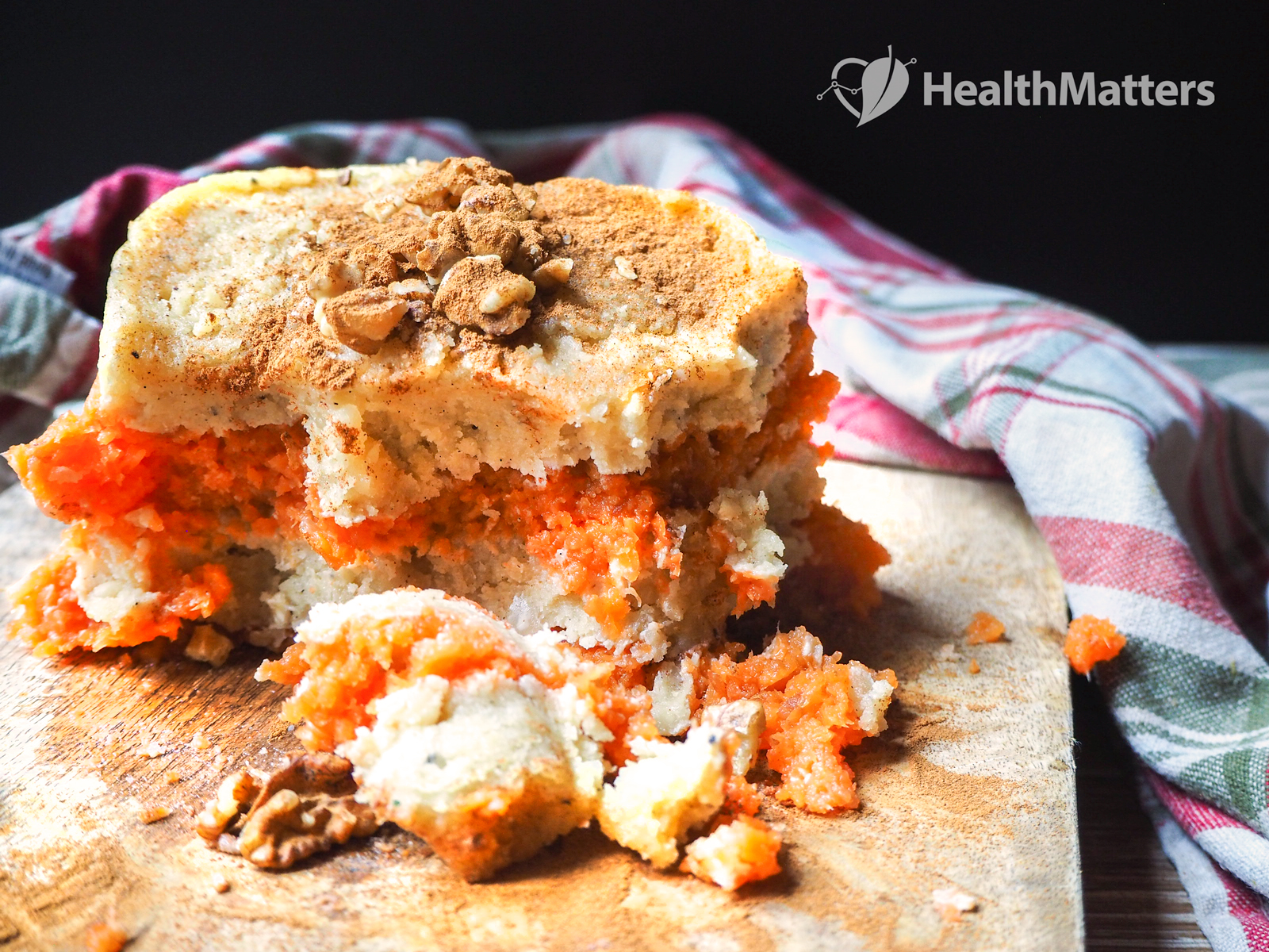 raw vegan carrot cake