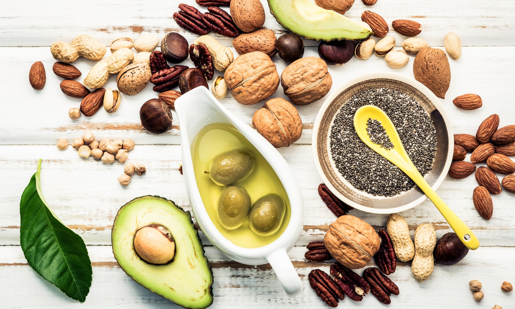 Selection Food Sources Of Omega 3 And Unsaturated Fats