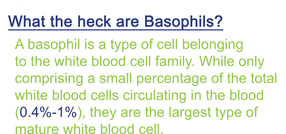 basophils high low normal range