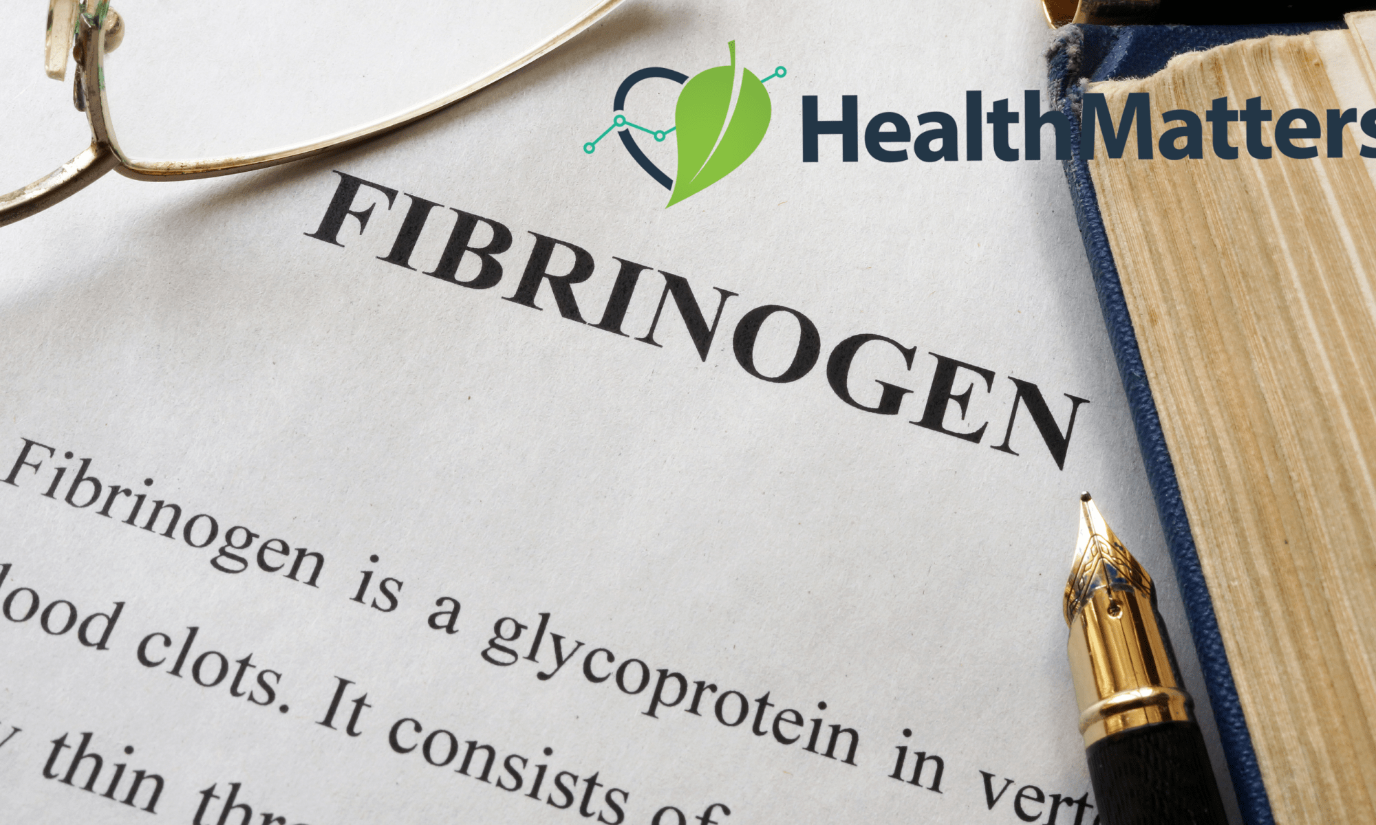 fibrinogen low high meaning result