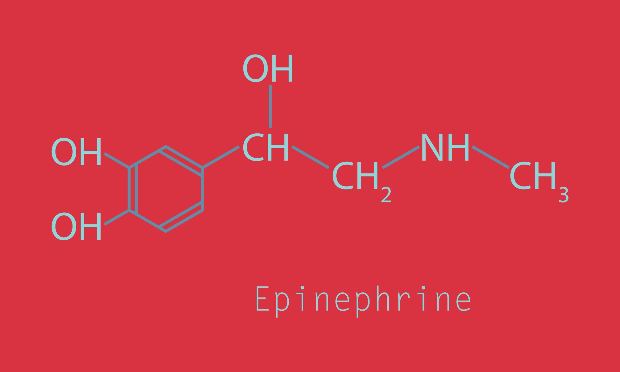 Hormone Epinephrine high low meaning
